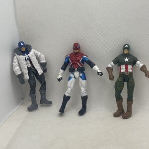 Hasbro Marvel Captain America Jungle Trooper, Britain, & Winter 4" Action Figure